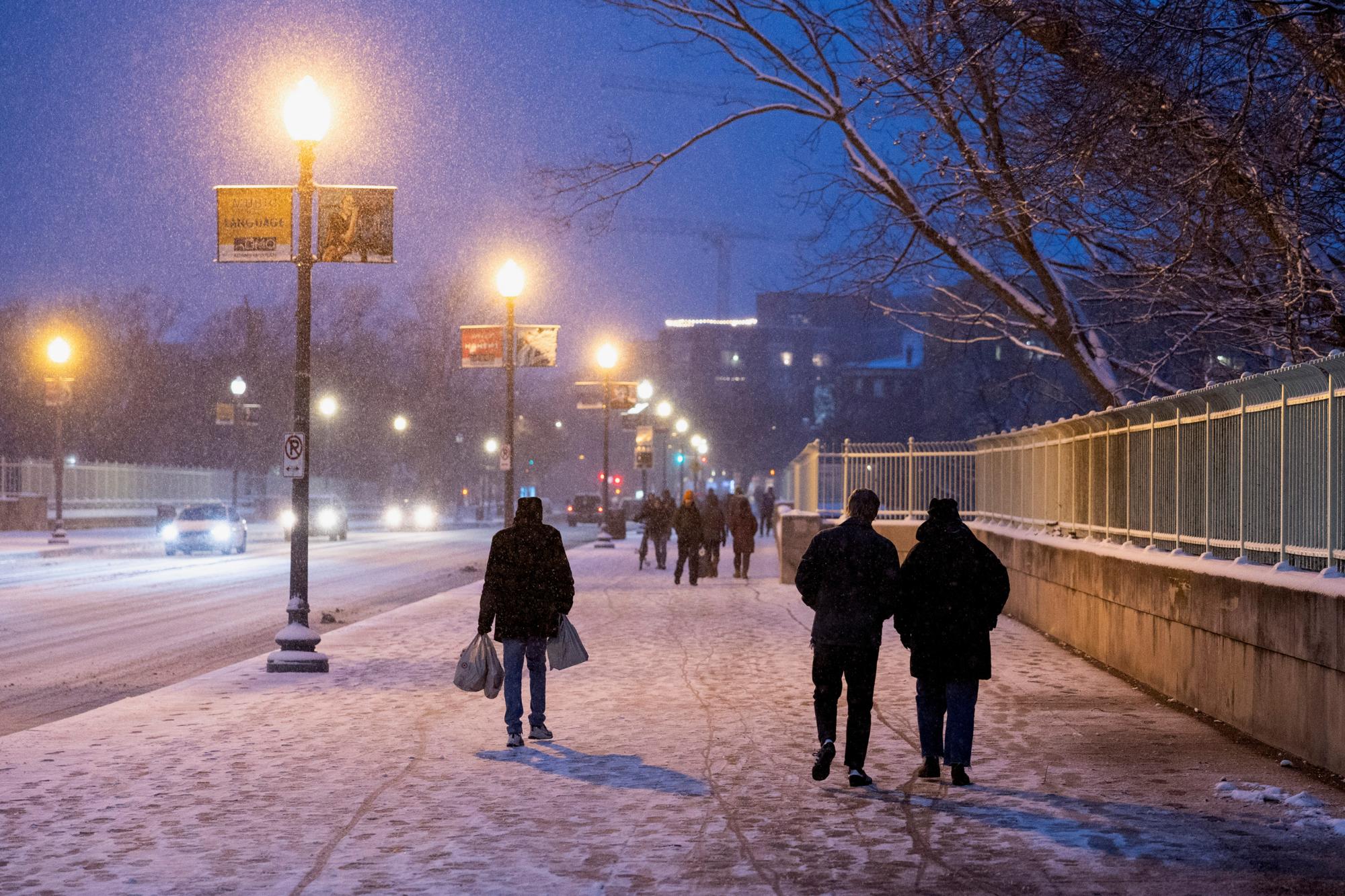 2024年华盛顿第一场雪