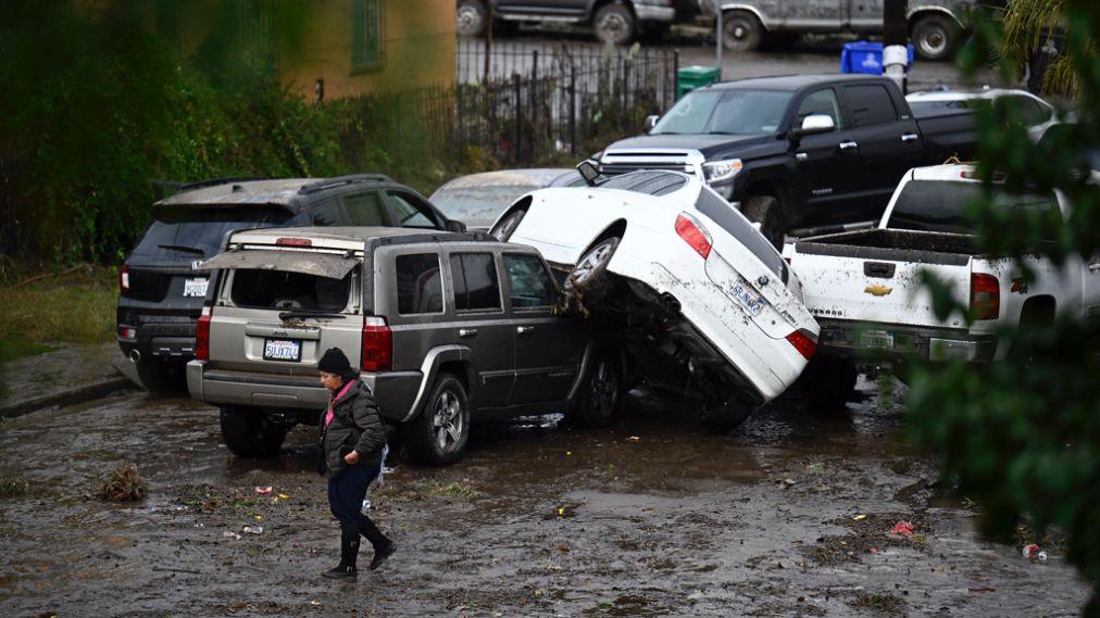 暴雨、冻雨袭击全美大部分地区 多州发洪水、冰暴警报